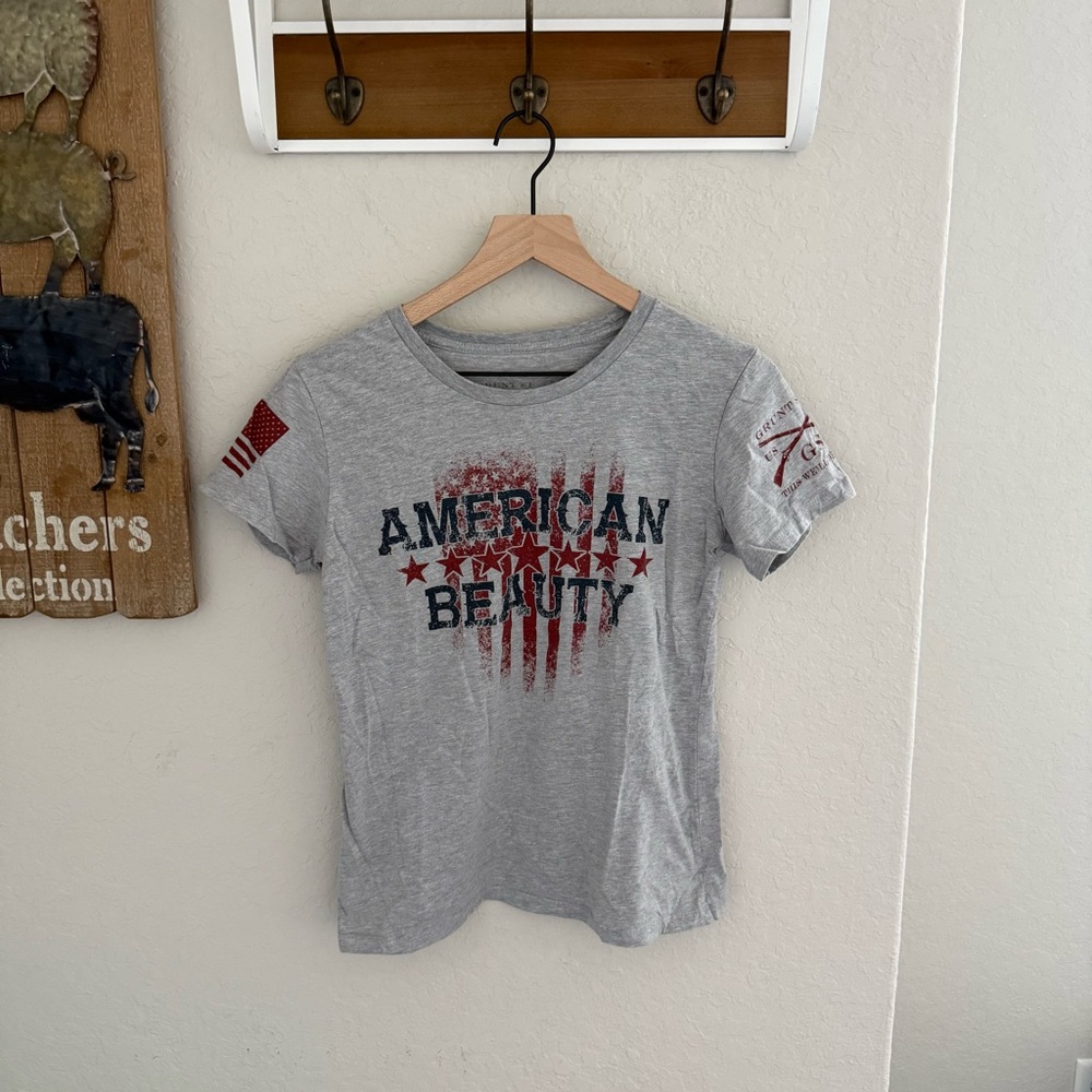 Grunt Style America Beauty Tee Large Women’s